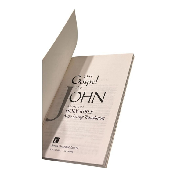 Gospel Of John NLT Daily Word Peace Christian Booklet Lot 3 Prayer Softcover - Picture 3 of 14